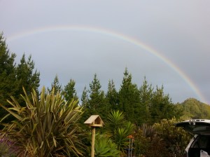 Spring Rainbow on Mount Tiger